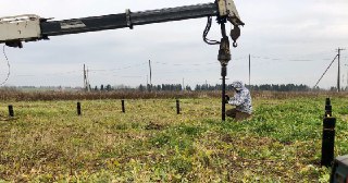 Установка винтовых свай Каспийск цена от 3100 руб.