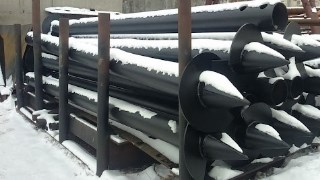 Винтовые сваи диаметром 73 мм Каспийске цена от 1344 руб.